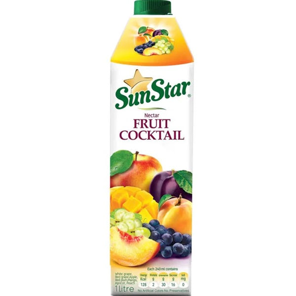 Sun Star Fruit Cocktail Nectar , 1L