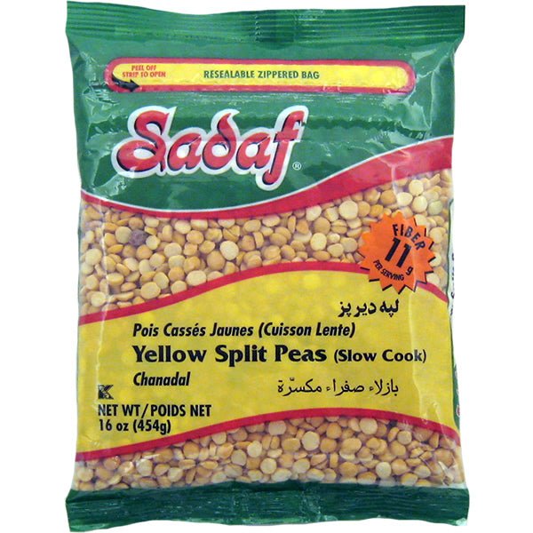 Sadaf Yellow Split Peas, 340gr