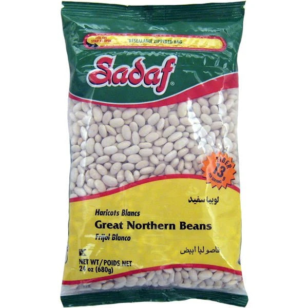 Sadaf Great Northern Beans, 680gr