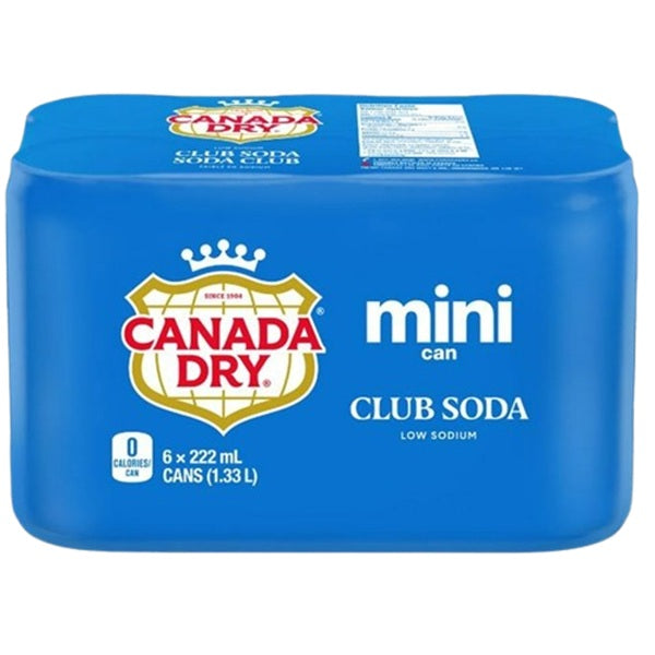 Canada Dry Club Soda 6 * 222ml