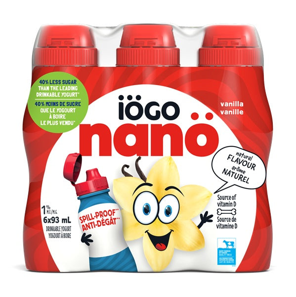 iOGO Nano Vanilla, 6x93mL