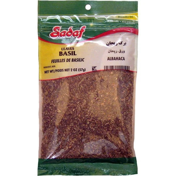 Sadaf Dried Basil Leaves, 57gr