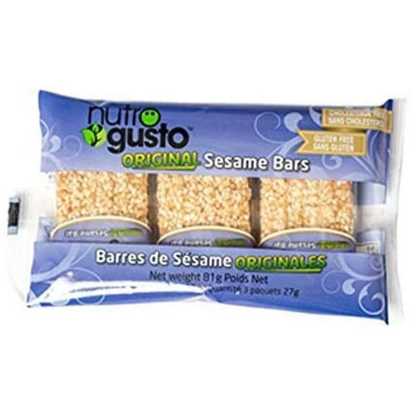 Nutrogusto Sesame Bars Original, 27gr