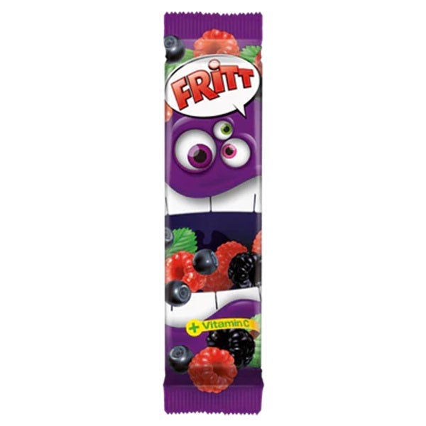 Fritt Chewy Candy Berries, 6 Strips