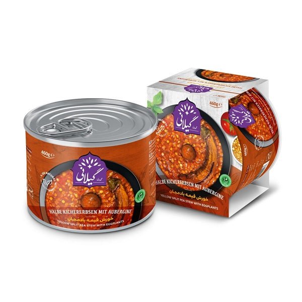 gilani split pea stew with eggplant