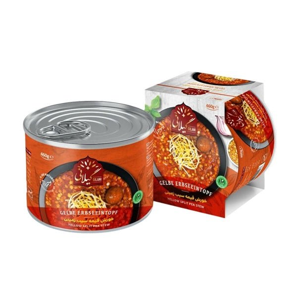 gilani yellow split pea stew