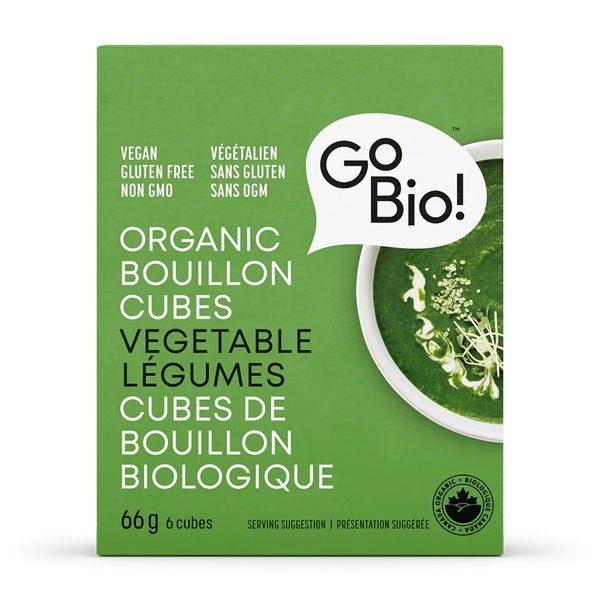 go bio organic bouillon cubes vegetable