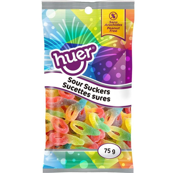 Huer Sour Suckers, 75gr