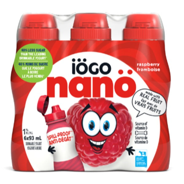 iOGO Nano Raspberry yogurt