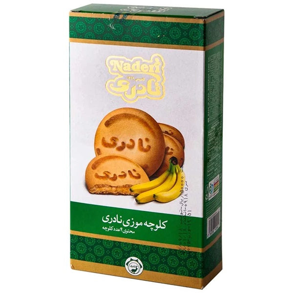 Naderi Banana Cookie, 4pc