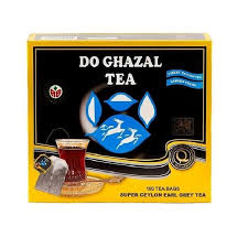 Do Ghazal Earl Grey Black Teabag, 100ct