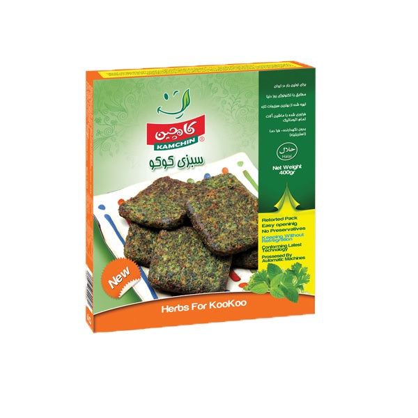 Kamchin Fried Sabzi Kookoo, Vacuum Packed, 400gr