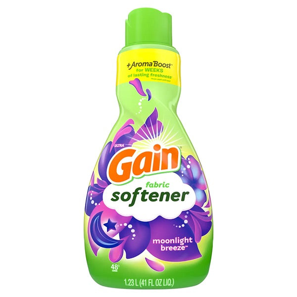 Gain Liquid Fabric Softener Moonlight Breeze, 1.23l