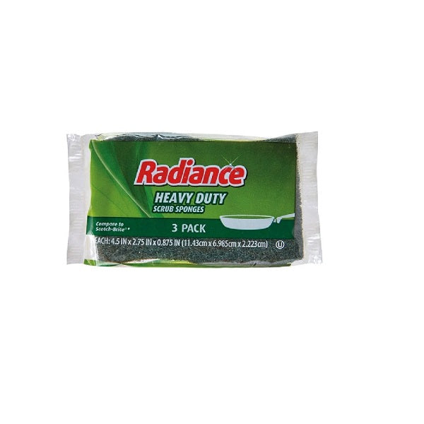 Radiance Display Dish Scrub Sponges, 3ct