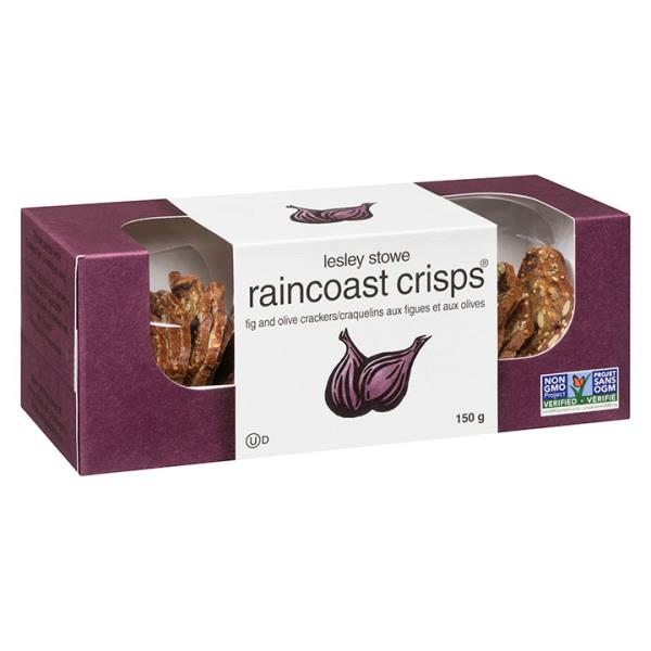 Raincoast Crisps Fig & Olive, 150gr