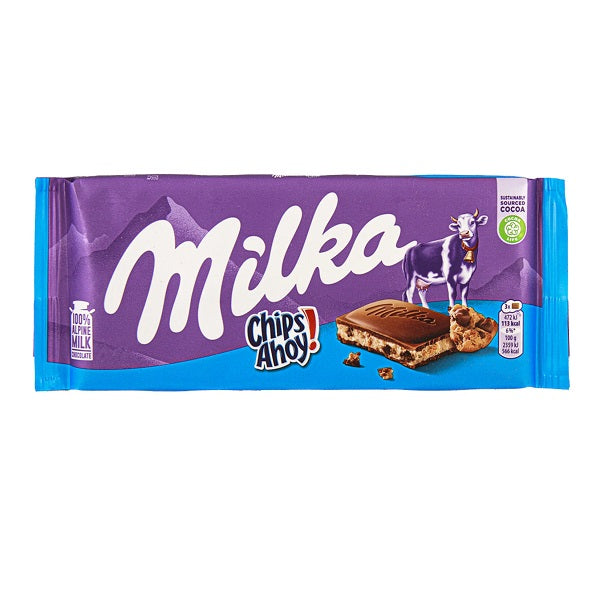 Milka Chocolate Chips Ahoy, 100gr