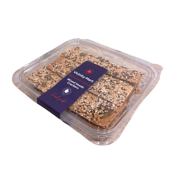 mixed seed crackers