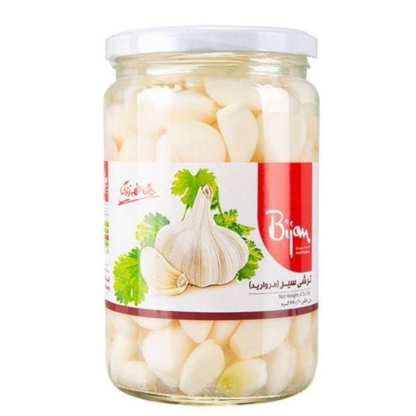 Bijan Garlic Morvareed Pickled, 670gr