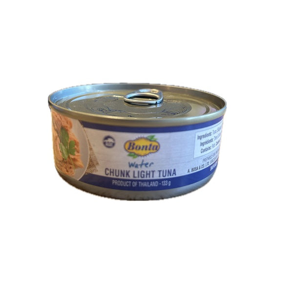 Bonta Light Tuna Chunk in Water, 133gr