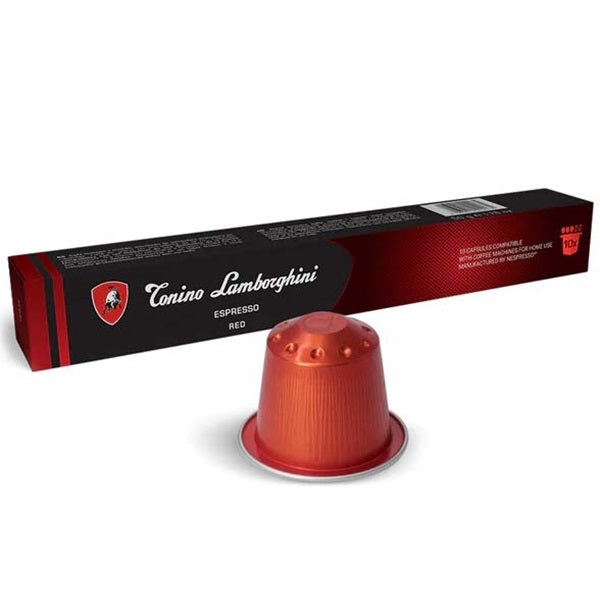 Tonino L. Nespresso Capsules Coffee RED, 10caps