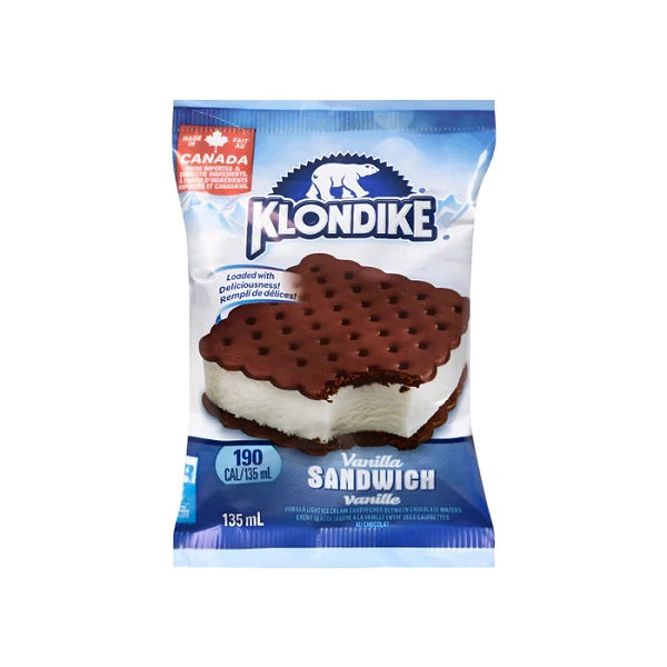 Klondike Vanilla Sandwich Ice Cream