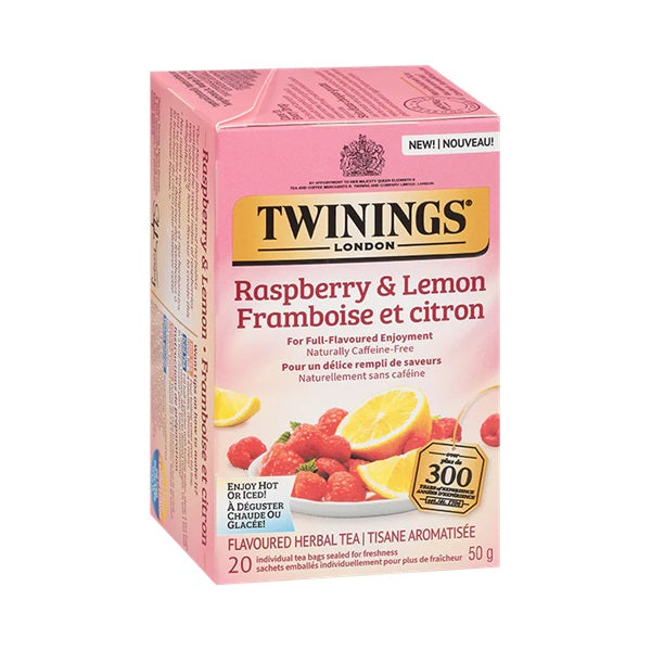 Twinings Raspberry & Lemon Teabags, 20ct