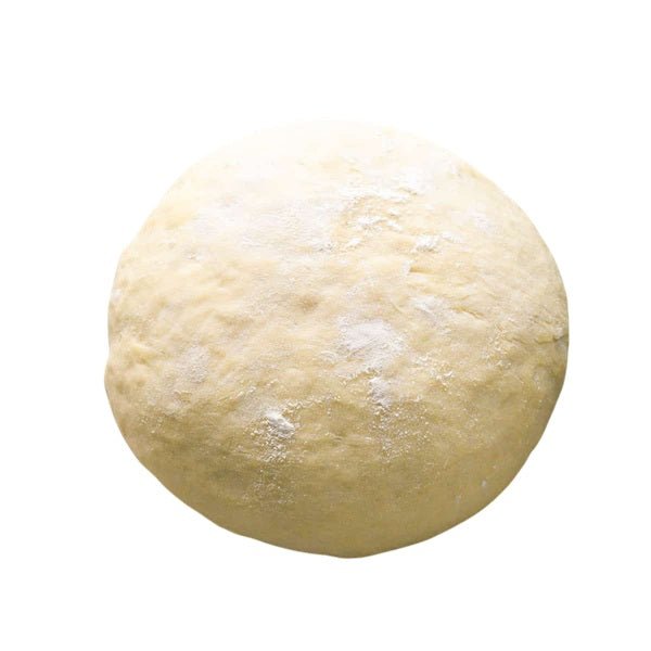 round fresh pizza dough