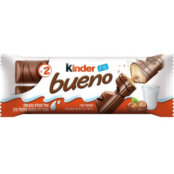 Kinder Bueno Milk Chocolate, 43gr