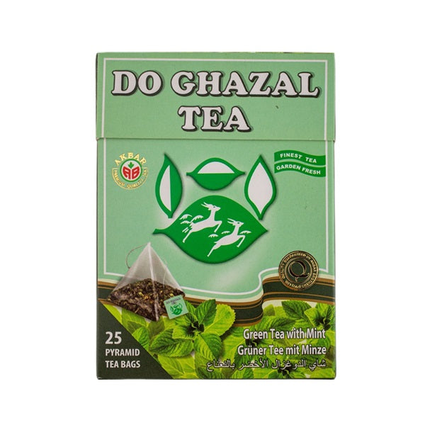 Do Ghazal Green Tea With Mint TeaBag, 25pc