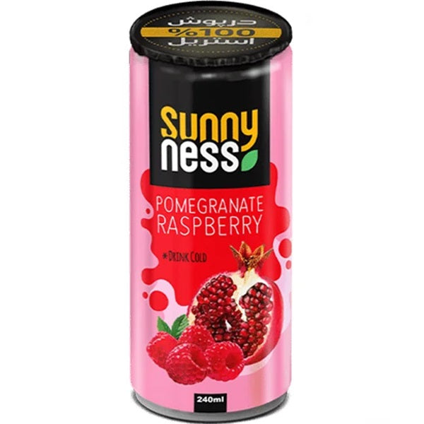 Sunny Ness Pomegranate Raspberry Drink , 240ml