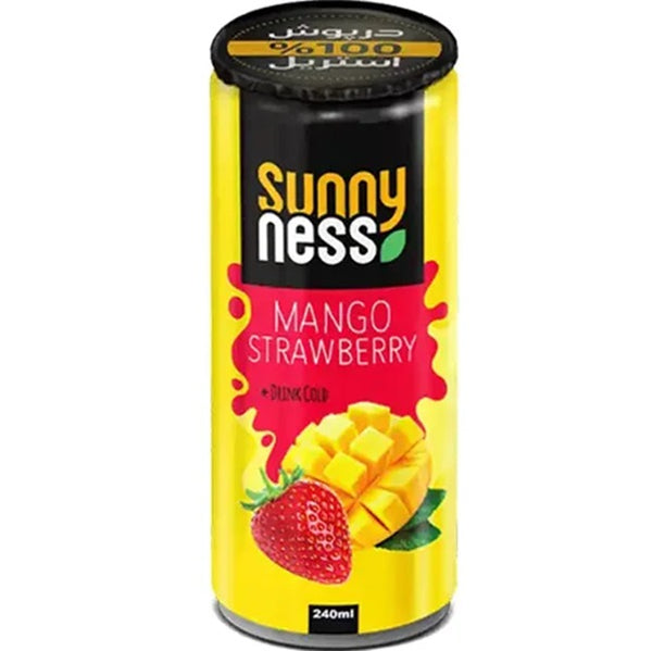 Sunny Ness Mango Strawberry Drink , 240ml