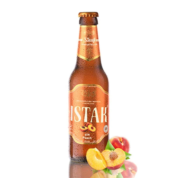 Istak Peach Malt Drink, 320mL