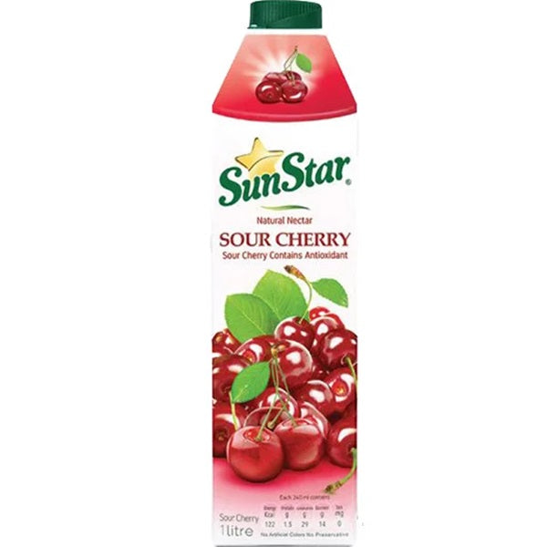 Sun Star Sour Cherry Nectar , 1L