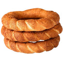 sesame-coated Turkish Simit breads