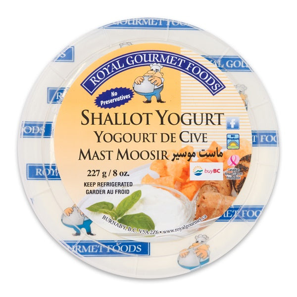 Royal Gourmet Shallot Yogurt  227 g