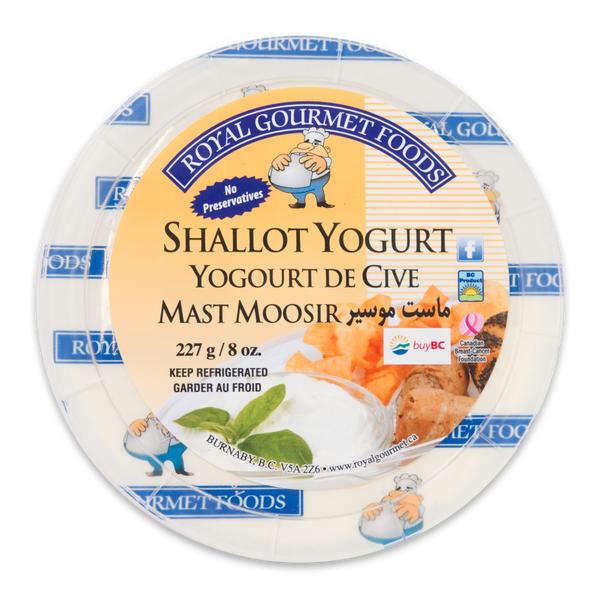 Royal Gourmet Yogurt Shallot, 227gr