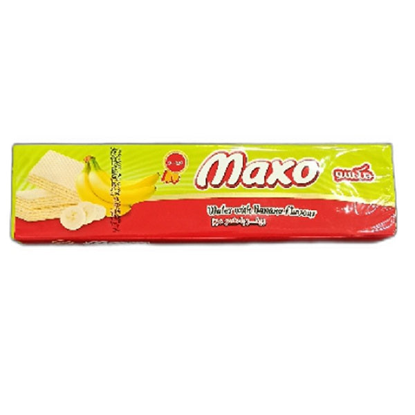 Minoo Maxo Banana Wafer, 75gr