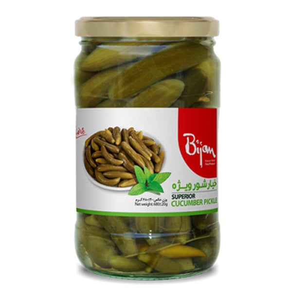 Bijan Canned Pickled Cucumber, 680gr