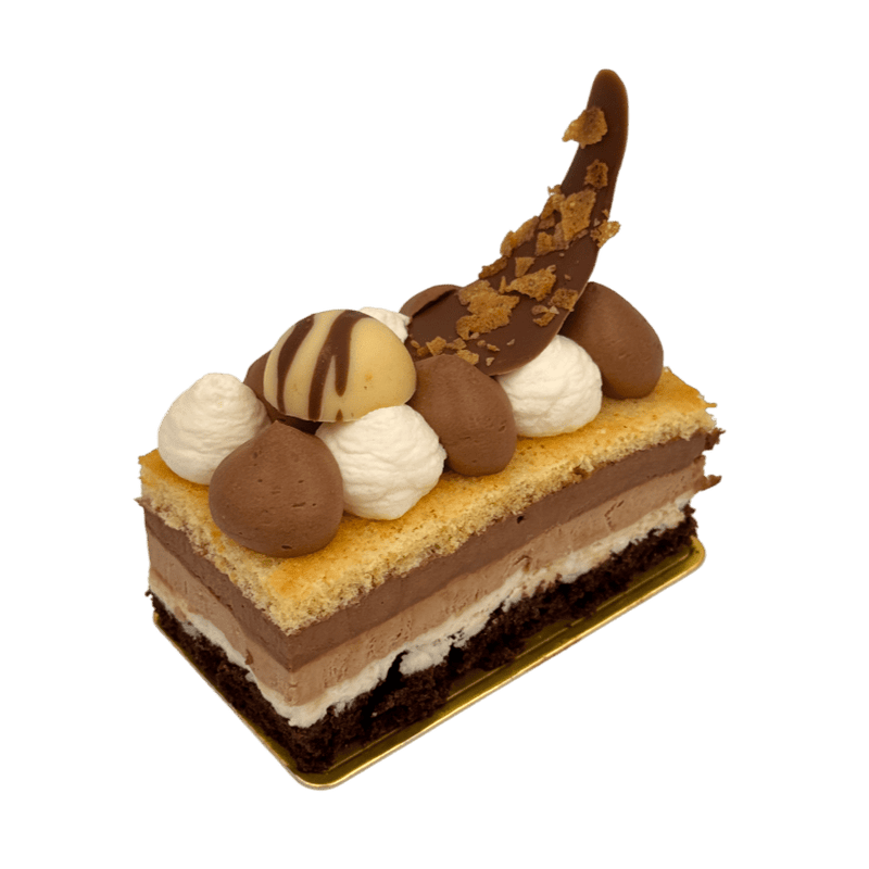 triple chocolate mousse cake