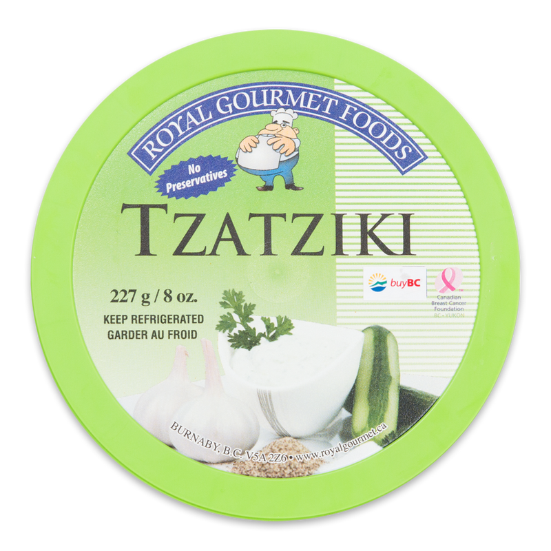 Royal Gourmet Tzatziki, 227gr