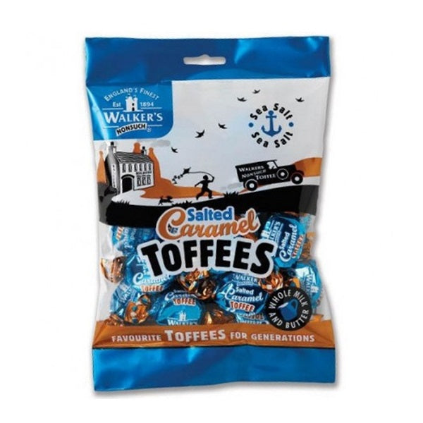 Walker's Salted Caramel Toffees, 150gr