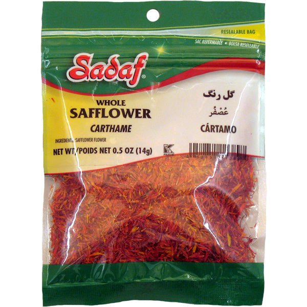 Sadaf Safflower Spanish Whole 0.5 oz