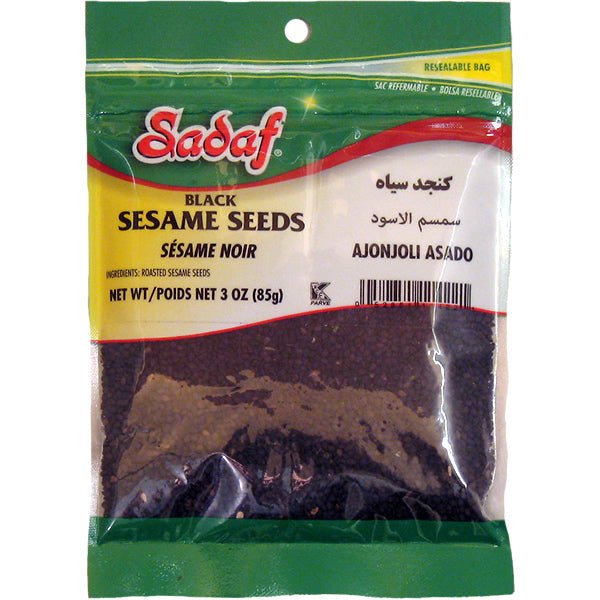 Sadaf Sesame Seed, Black 3 oz