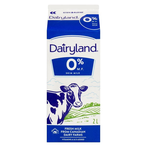 Dairyland 0% Skimmed Milk 2L