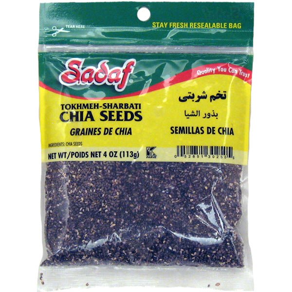 Sadaf Tokhmeh Sharbati (Chia Seed) 4 oz