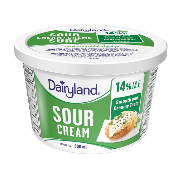 Dairyland 14% Sour Cream, 500ml