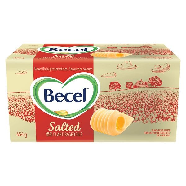 Becel Salted Plant-Based Brick, 454gr
