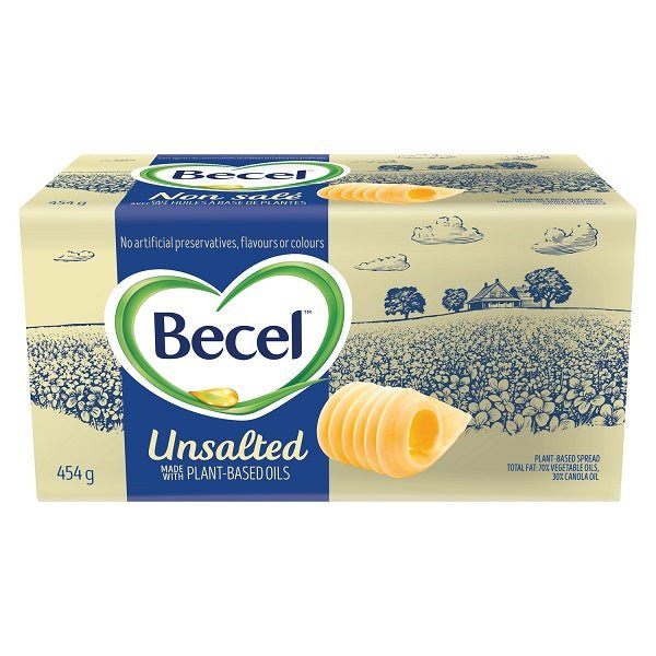 Becel Unsalted Plant-Based Brick, 454gr