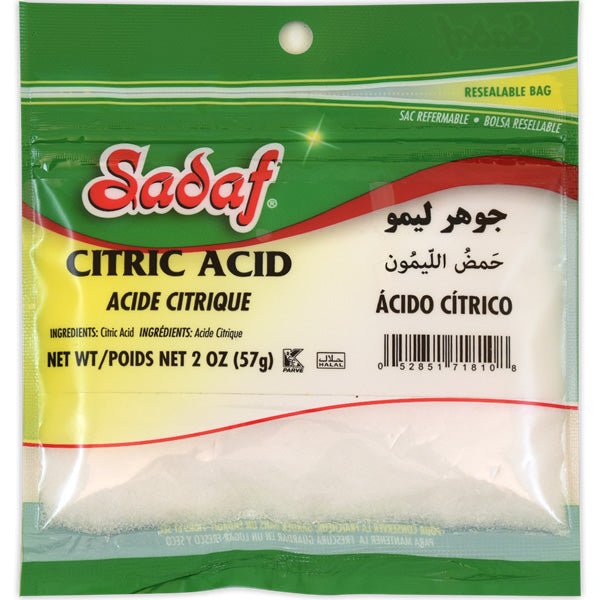 Sadaf Citric Acid 2 oz