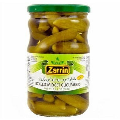 Zarrin Pickle Cucumber 660 ml